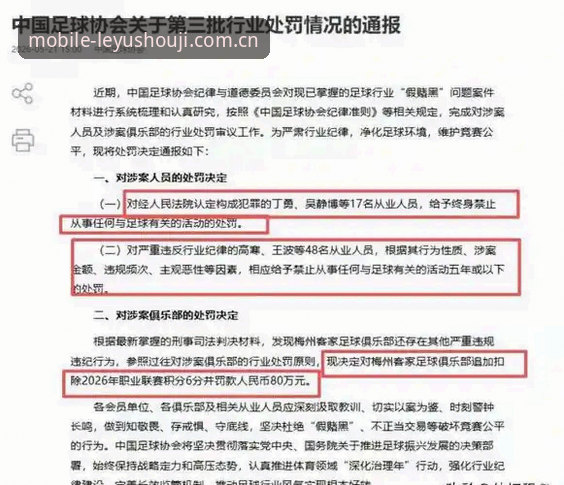 乐鱼iOS版下载怎么样 足协第三批禁足名单解读教程——乐鱼手机版带你深度分析行业整顿数据